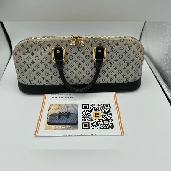 Louis Vuitton Monogram Mini Lin Alma Long Handbag - Picture 3 of 14